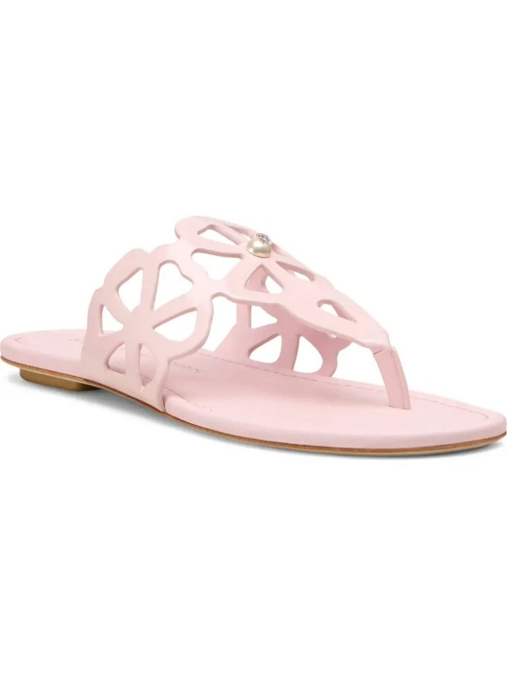 Stuart Weitzman Jasmine Cutout Thong Sandal Women's 8